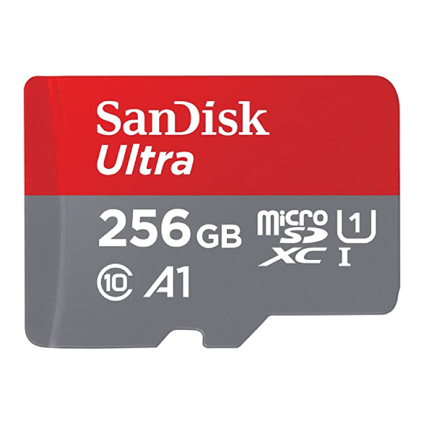 SANDISK SDSQUAC-256G-GN6MA 256GB Ultra microSDXC UHS-I Memory Card with Adapter