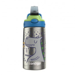 CONTIGO Matcha Dragon Kids Water Bottle, 420 ml | Contigo