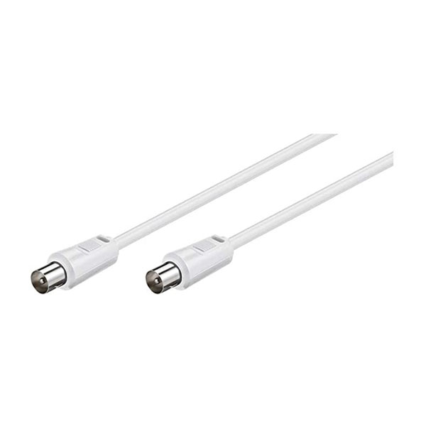 GOOBAY 68145 Antenna Cable 1.5 meters, White