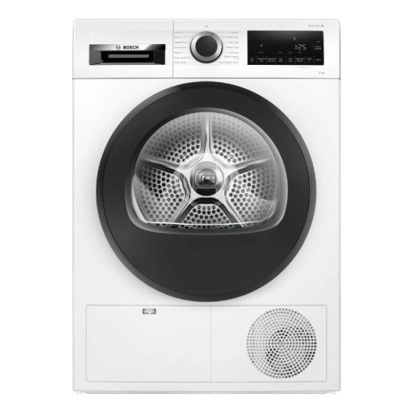 BOSCH WPG23108GB Dryer 8 kg, White