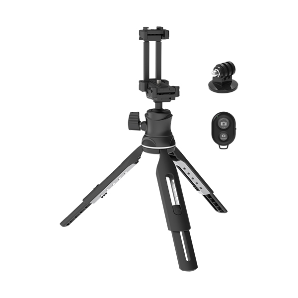 DIGIPOWER TP-AX1 Foto-Pro Selfie Stick Τριπόδι, Μαύρο | Digipower| Image 2