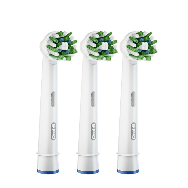 ORAL-B CleanMaximizer Replacement Toothbrush Heads, White, 3 Pieces