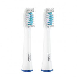 BRAUN ORAL-B Pulsonic Sensitive Replacement Toothbrush Heads, 2 Pieces | Braun