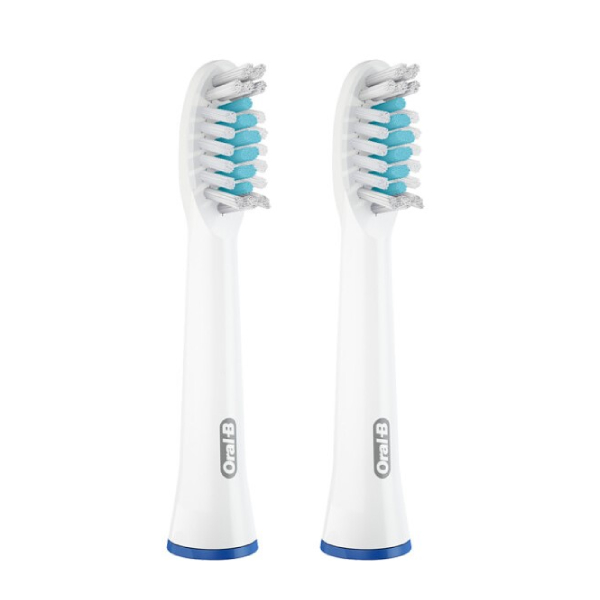 BRAUN ORAL-B Pulsonic Sensitive Replacement Toothbrush Heads, 2 Pieces