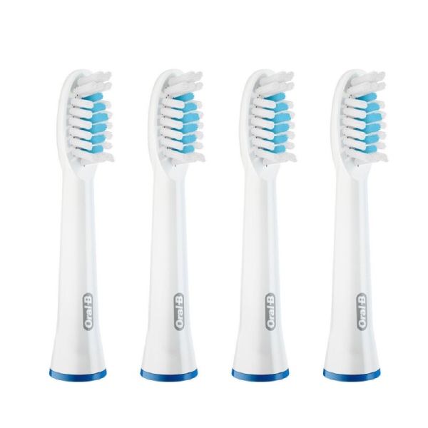 BRAUN ORAL-B Pulsonic Sensitive Replacement Toothbrush Heads, 4 Pieces