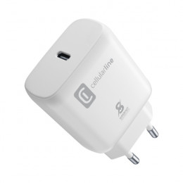 CELLULAR LINE ACHSMUSBCPD25WW Super Fast Charger 25 Watt, White | Cellular-line