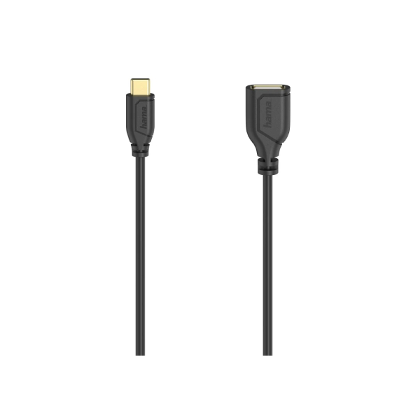 HAMA 00200638 Adapter USB-C-OTG to USB 2.0 Cable, 0.15m