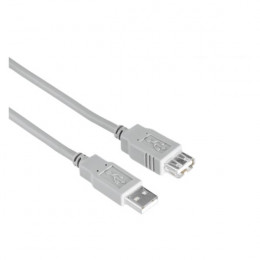 HAMA 200905 USB EXTENSION CABLE 1.5m Typ-A-Coupling-Typ-A-Plug | Hama