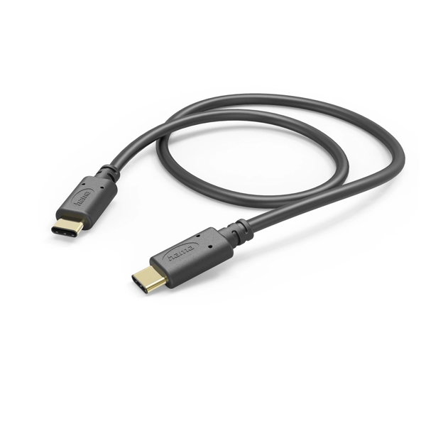 HAMA 00201591 USB Type-C Charging and Data Transfer Cable 1.5 meters, Black | Hama| Image 2