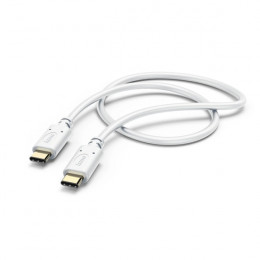 HAMA 00201592 USB Type-C Charging and Data Transfer Cable 1.5 meters, White | Hama