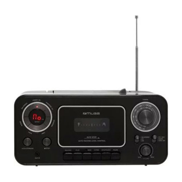 MUSE M-182 RDC Portable Cd Radio Cassette Recorder