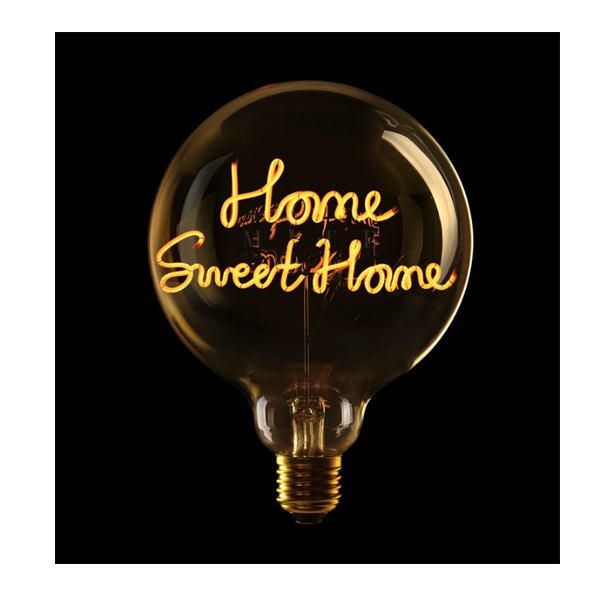 MITB 994113 E27 LED Bulb Χειροποίητη Λάμπα Home Sweet Home