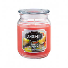 CANDLE-LITE Sweet Pear Lily Scented Candle | Candle-lite