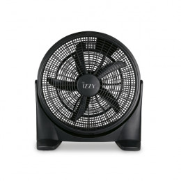 IZZY 224175 Box Fan 50cm, Black | Izzy