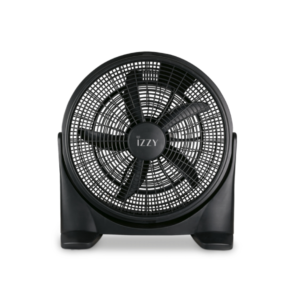 IZZY 224175 Box Fan 50cm, Black