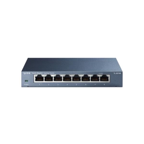 TP-LINK TL-SG108 Fast Ethernet Desktop Switch, 8 Ports