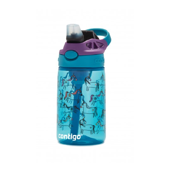 CONTIGO 2127477 Kids Cleanable Unicorn Water Bottle