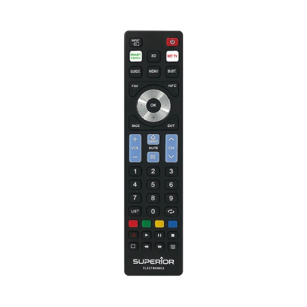 SUPERIOR Ready 5 Universal Remote Control for TVs