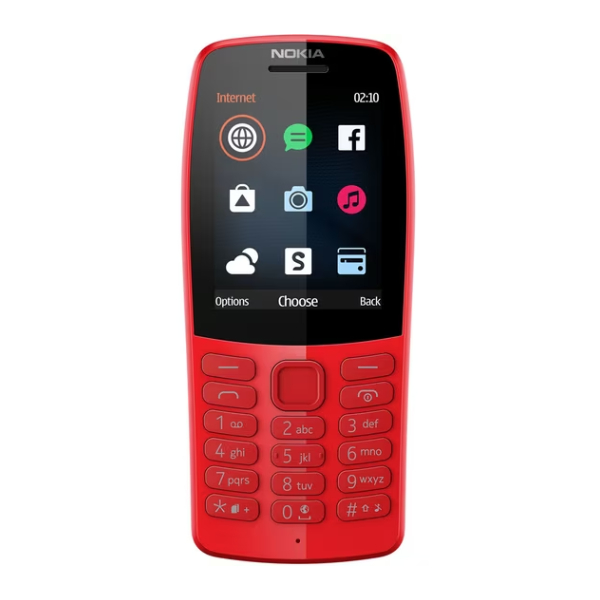 NOKIA 210 DS Feature Phone Κινητό Τηλέφωνο, Κόκκινο