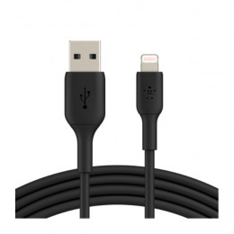 BELKIN CAA001BT2MBK Boost Charge Lightning to USB-A Cable 2m, Black | Belkin
