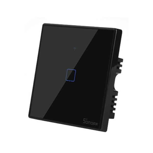 SONOFF T3 UK 1C WiFi Smart Διακόπτης Τοίχου, Μαύρο | Sonoff| Image 2