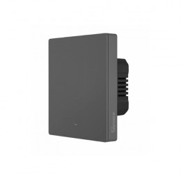 SONOFF M5 UK 1C WiFi Smart Μηχανικός Διακόπτης Τοίχου, 1 Κουμπί, Μαύρο | Sonoff