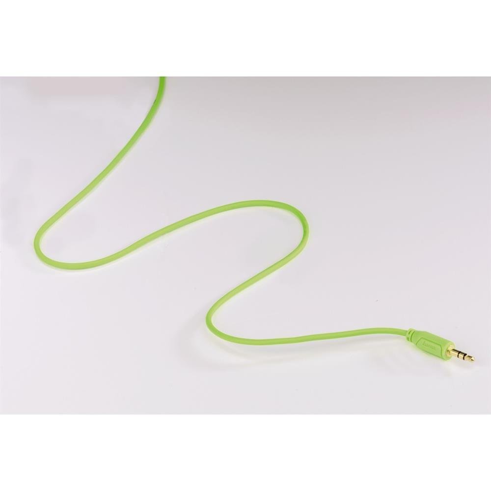 HAMA 135782 Cable 3.5 Jack Flexi 0.75cm, Green | Hama| Image 2