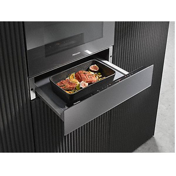 MIELE ESW7010 High Gourmet Warming Drawer without Handle, 14cm, Οbsidian Black | Miele| Image 2