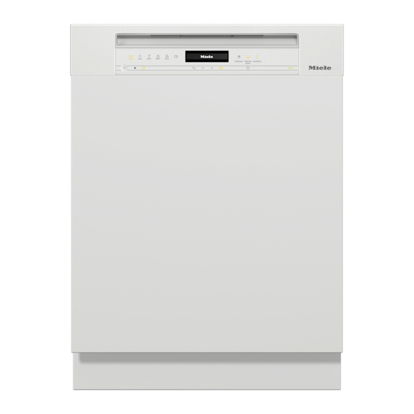 MIELE G 7310 SCI Semi Built-In Dishwasher with AutoDos 60cm, White