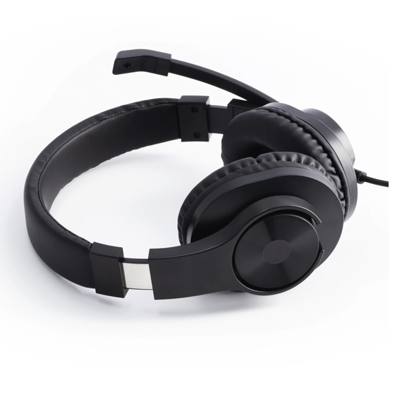 HAMA 00139926 HS-P350 Over-Ear Wired Headphones, Black | Hama| Image 2