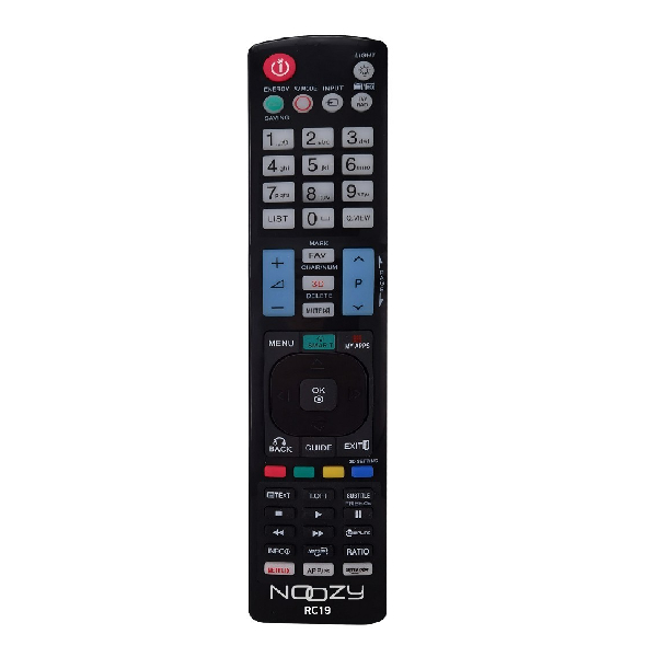 NOOZY RC19 Remote Control for LG and Samsung TVs