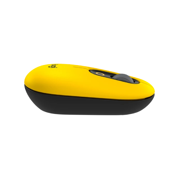 LOGITECH Pop Mouse Wireless Mouse, Black/Yellow | Logitech| Image 3