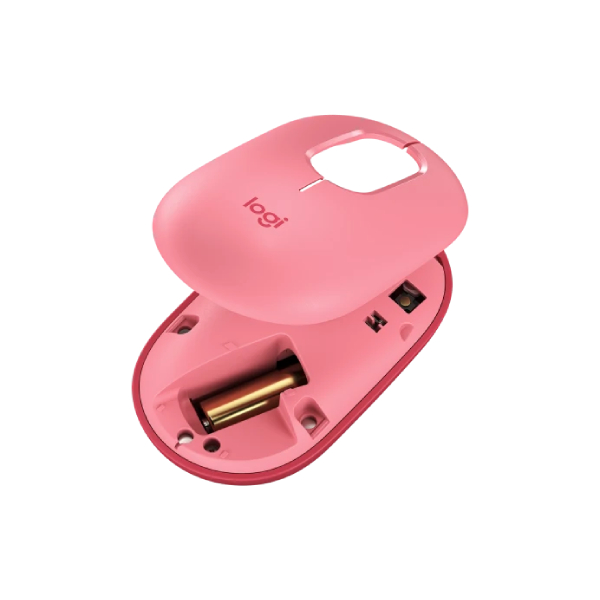 LOGITECH Pop Mouse Wireless Mouse, Pink | Logitech| Image 4