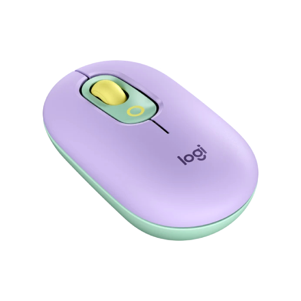 LOGITECH Pop Mouse Wireless Mouse, Purple/Green | Logitech| Image 2