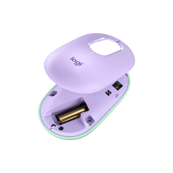 LOGITECH Pop Mouse Wireless Mouse, Purple/Green | Logitech| Image 4