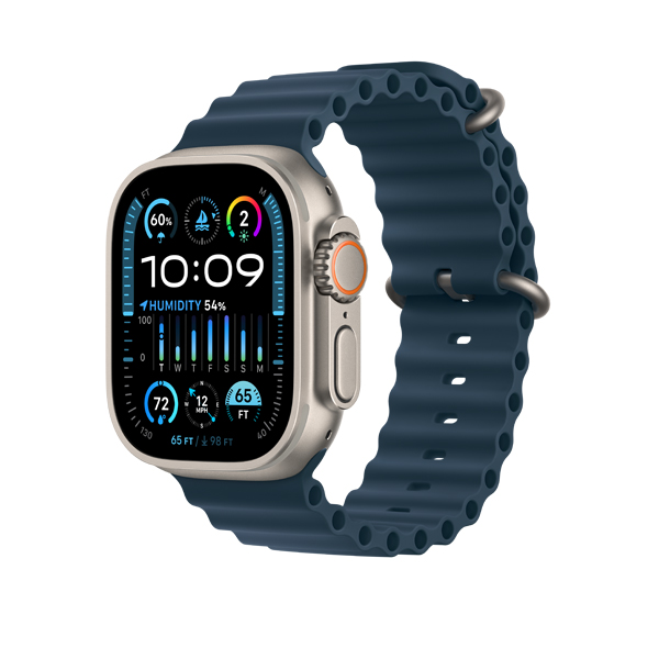 APPLE Smartwatch Ultra 2, Οcean Blue Λουράκι One Size | Apple| Image 2