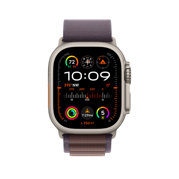 APPLE Smartwatch Ultra 2, Indigo Alpine Λουράκι Small