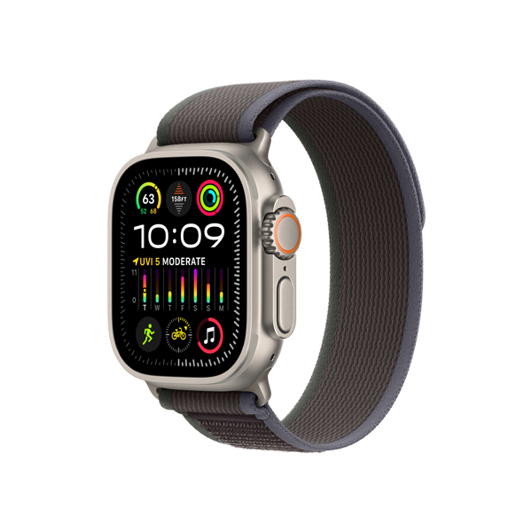APPLE Smartwatch Ultra 2, Μπλέ και Μαύρο Λουράκι Small / Medium | Apple| Image 2