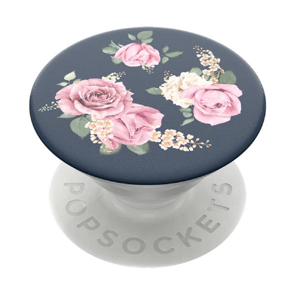 POPSOCKET 101371 PopSocket Vintage Perfume, Μπλε με Ροζ Λουλούδια