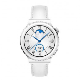 HUAWEI 55028825 Watch GT 3 Pro Smartwatch, White Ceramic | Huawei