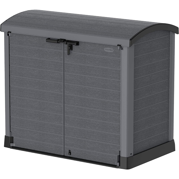 DURAMAX 86633-1200L ARC Outdoor Storage Cabinet 145X82.5X125 cm Grey | Duramax| Image 2