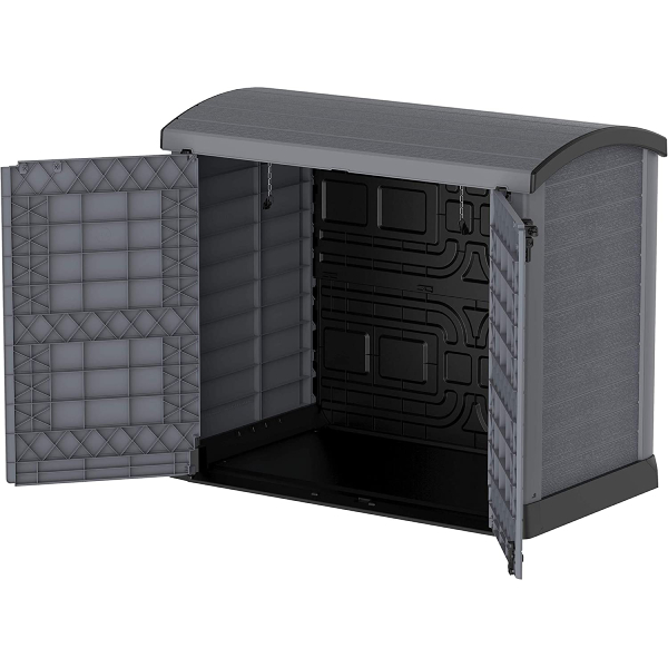 DURAMAX 86633-1200L ARC Outdoor Storage Cabinet 145X82.5X125 cm Grey | Duramax| Image 4