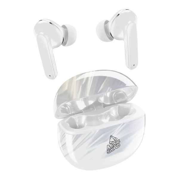 CELLULAR LINE BTMSTWSINEAR222 Music Sound True Wireless Headphones, White | Cellular-line| Image 2