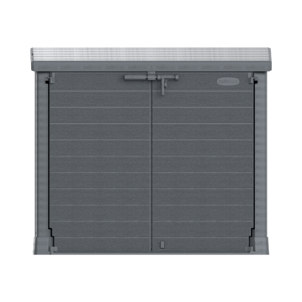 DURAMAX 86630-1200L FLAT Outdoor Storage Cabinet 145X82.5X125cm Grey | Duramax| Image 2