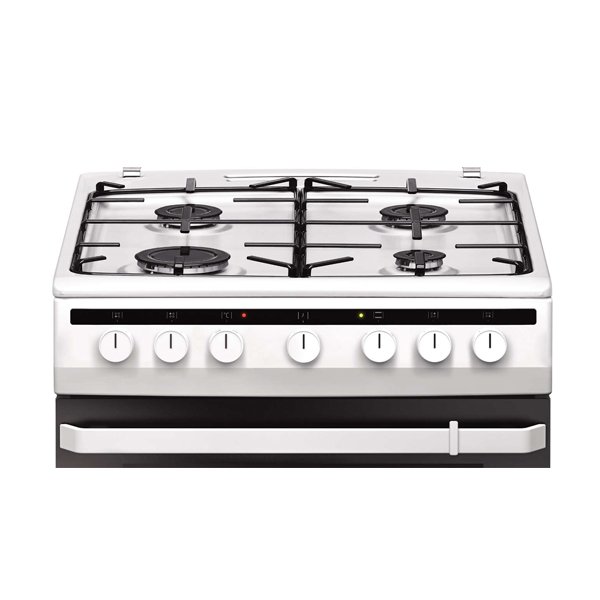 AMICA 618GES2.33HZPMS Electric and Gas Cooker, White | Amica| Image 2
