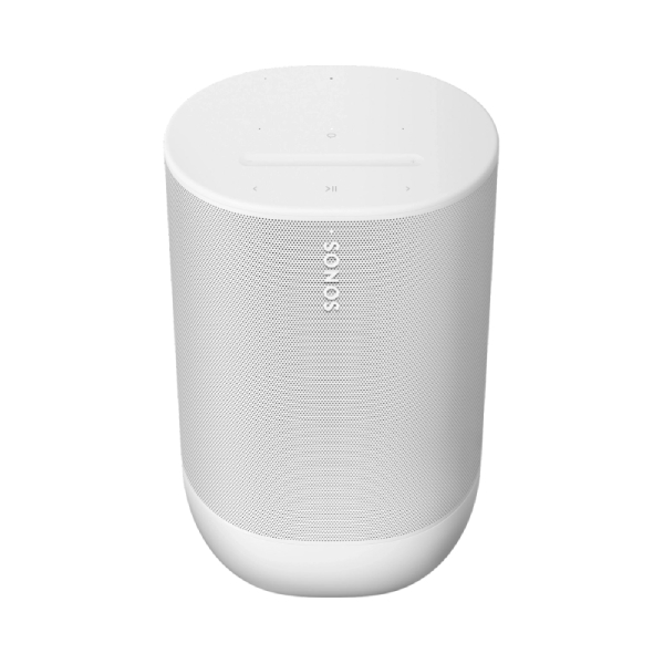 SONOS MOVE2EU1WHT Move 2 Bluetooth Portable Speaker, White