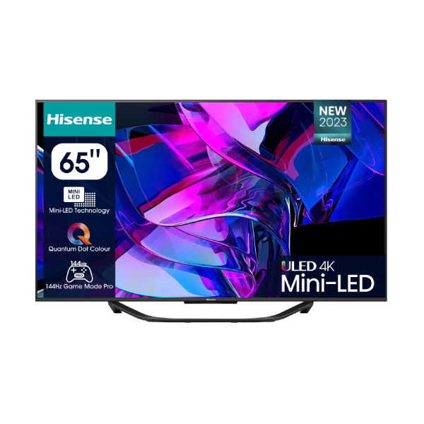 HISENSE 65U7KQ QLED MINI LED 4K Smart Τηλεόραση, 65"