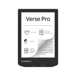 POCKETBOOK PB634-A-WW E-Book Reader Verse Pro Azure, Μαύρο | Pocketbook