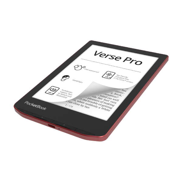 POCKETBOOK PB634-3-WW E-Book Reader Verse Pro, Red | Pocketbook| Image 2