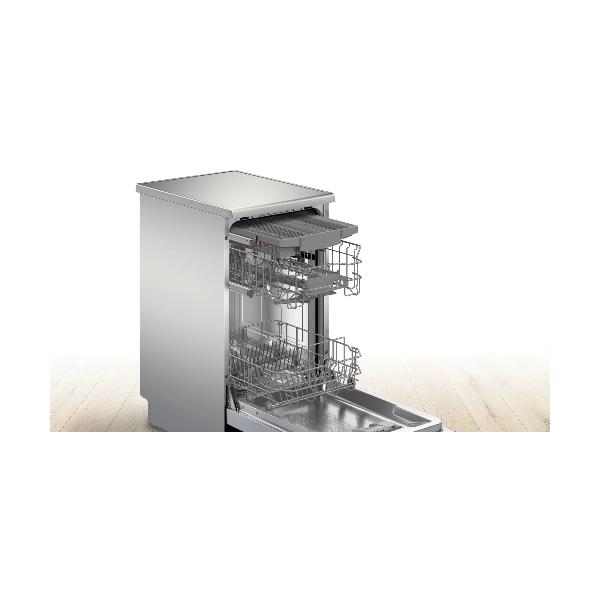 BOSCH SPS4EMI10E Series 4 Free Standing Dishwasher 45 cm, Inox | Bosch| Image 3
